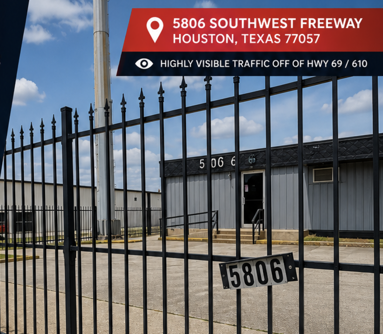 5806 Southwest Freeway – Exterior